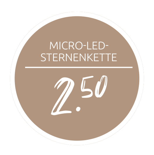 Micro LED Sternenkette