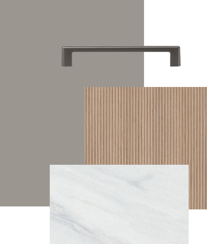 Collage – Kaschmirbraun