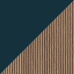 Thumb – Dunkles Holz + Tiefblau