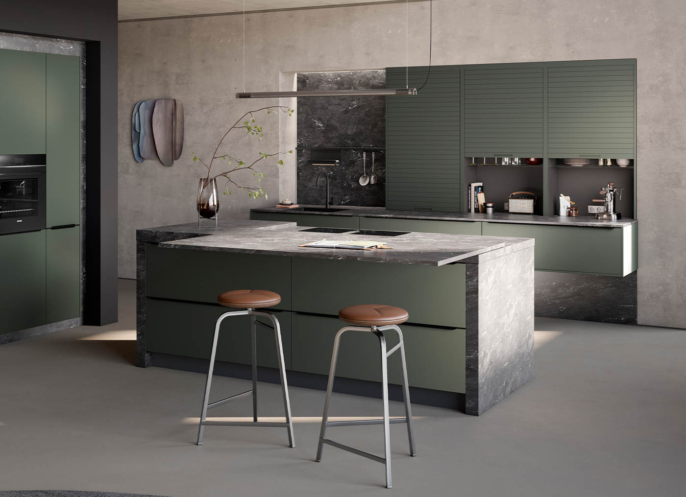 AV 5015 Olivgrün metallic
